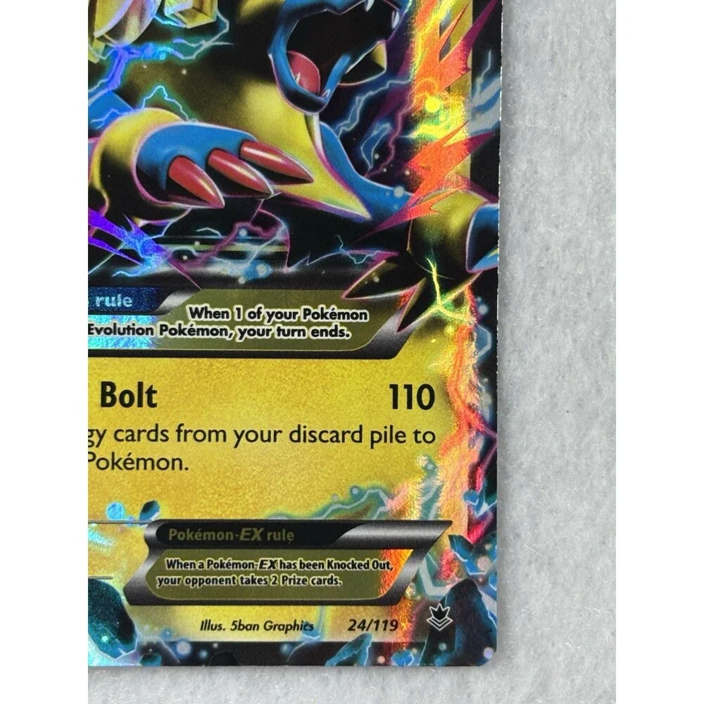 Pokemon EX Card Lot M Manectric EX Full Art Manectric EX XY Phantom Forces 3